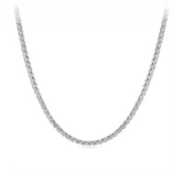 6.00ct TW Lab Grown Diamond Tennis Necklace in 18ct White Gold