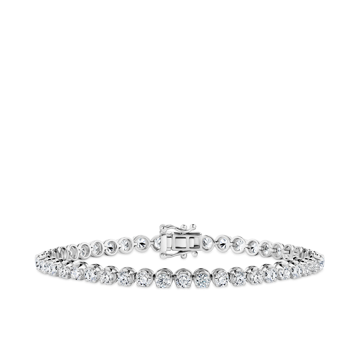 5.00ct TW Lab Grown Diamond Tennis Bracelet in 18ct White Gold