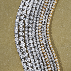 6.00ct TW Lab Grown Diamond Tennis Bracelet in 18ct White Gold