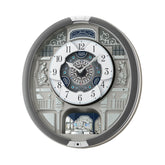 Seiko Musical Oval Resin Wall Clock QXM366-S