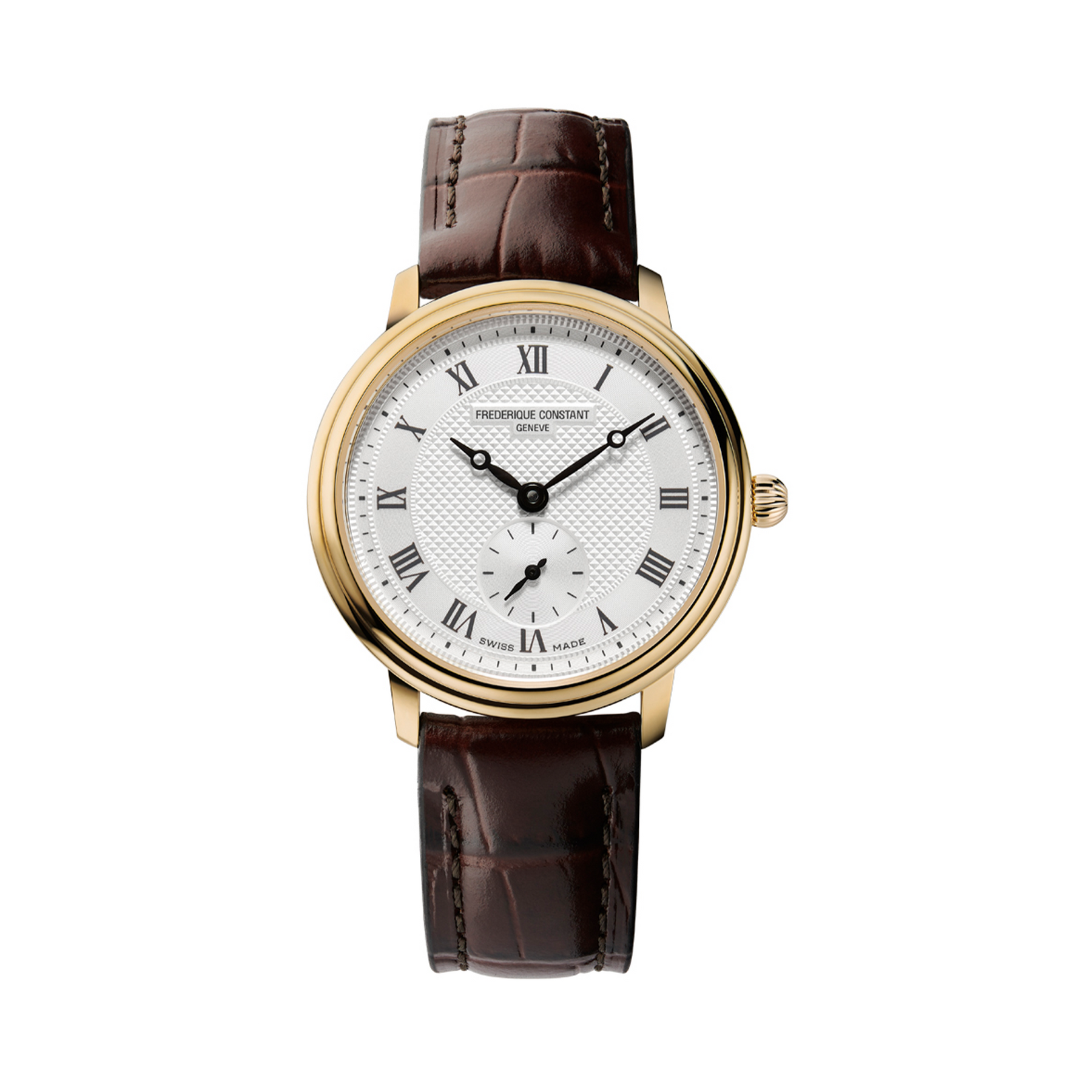 Frederique Constant Women's 28.60mm Stainless Steel & Yellow IP Quartz Watch FC-235M1S5