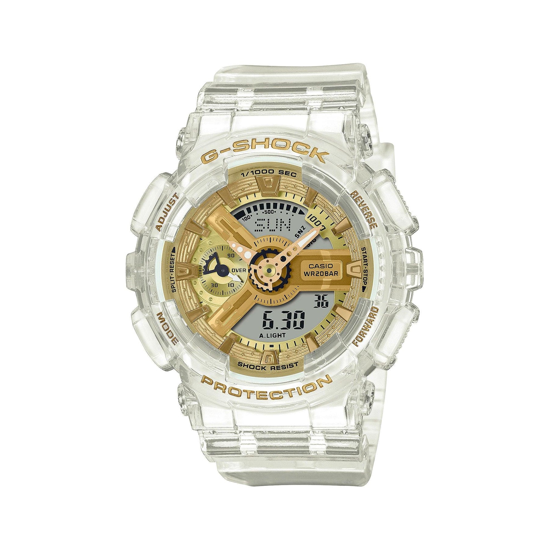 Casio G-Shock Analogue-Digital Gold Dial Watch 1NGMAS110SG