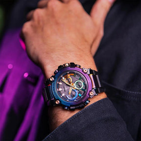 Casio G-SHOCK MTG 'Diffuse Nebula' Rainbow Solar Watch MTGB3000DN-1ADR