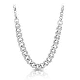 Curb Link Necklet made in Sterling Silver - Wallace Bishop