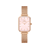 Daniel Wellington Quadro 20X26 Pressed Melrose Rose Gold Mother of Pearl Watch