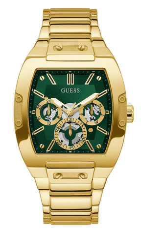 Guess Men's 43mm Gold PVD Quartz Watch GW0456G3 - Wallace Bishop