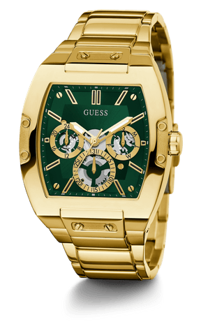 Guess Men's 43mm Gold PVD Quartz Watch GW0456G3 - Wallace Bishop