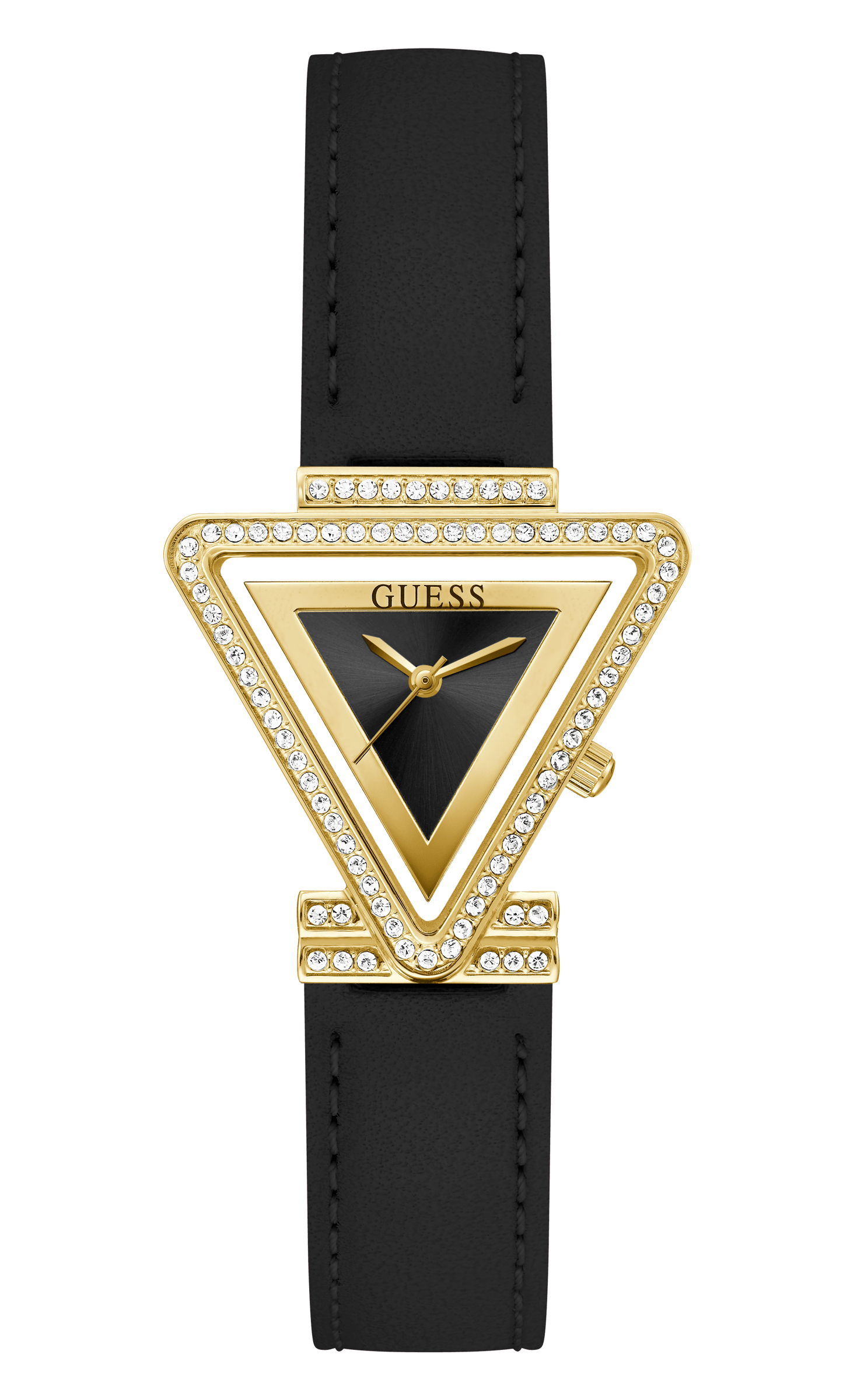 Guess Women's 34mm Gold PVD Quartz Watch GW0504L5 - Wallace Bishop