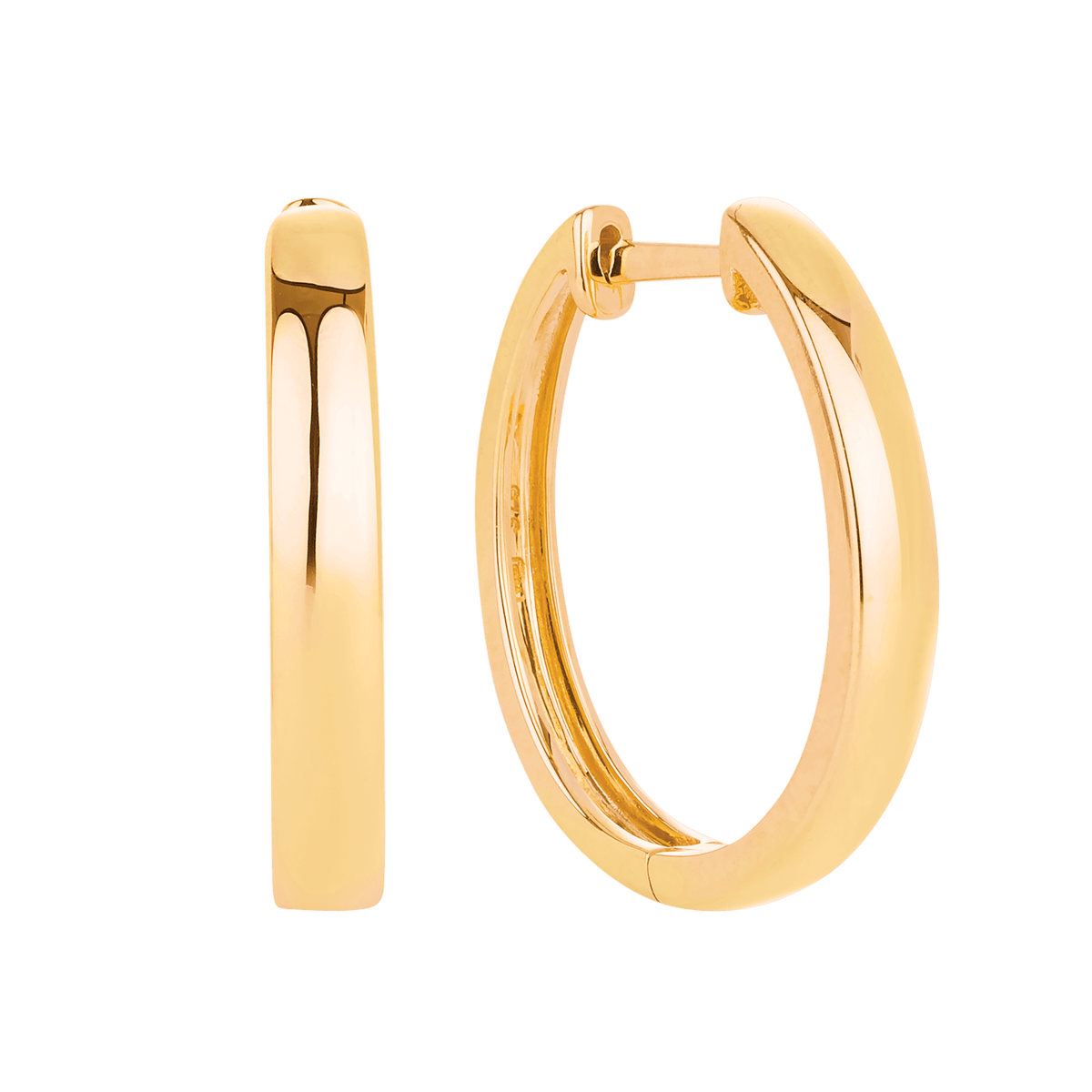 Aimie Baguette Huggie Earrings – Samfa Style