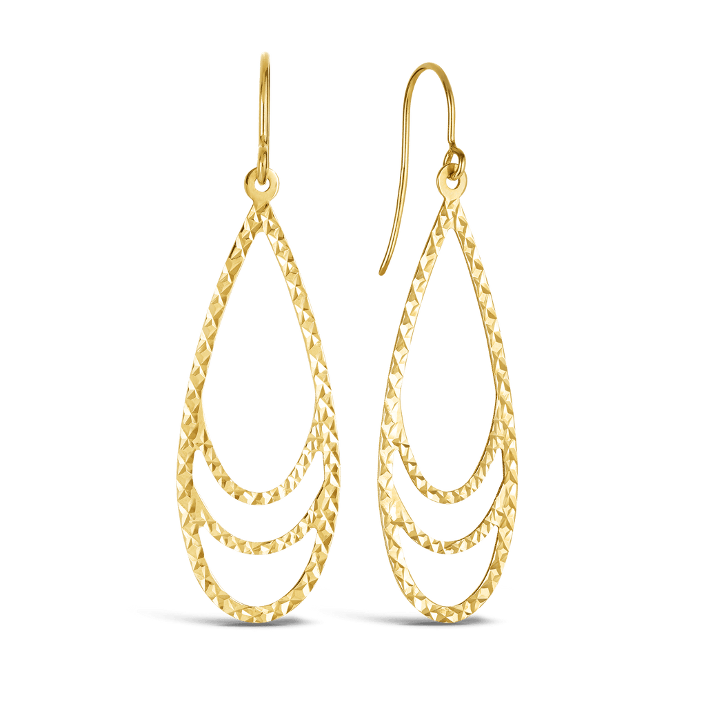 Gold drop online earrings designs