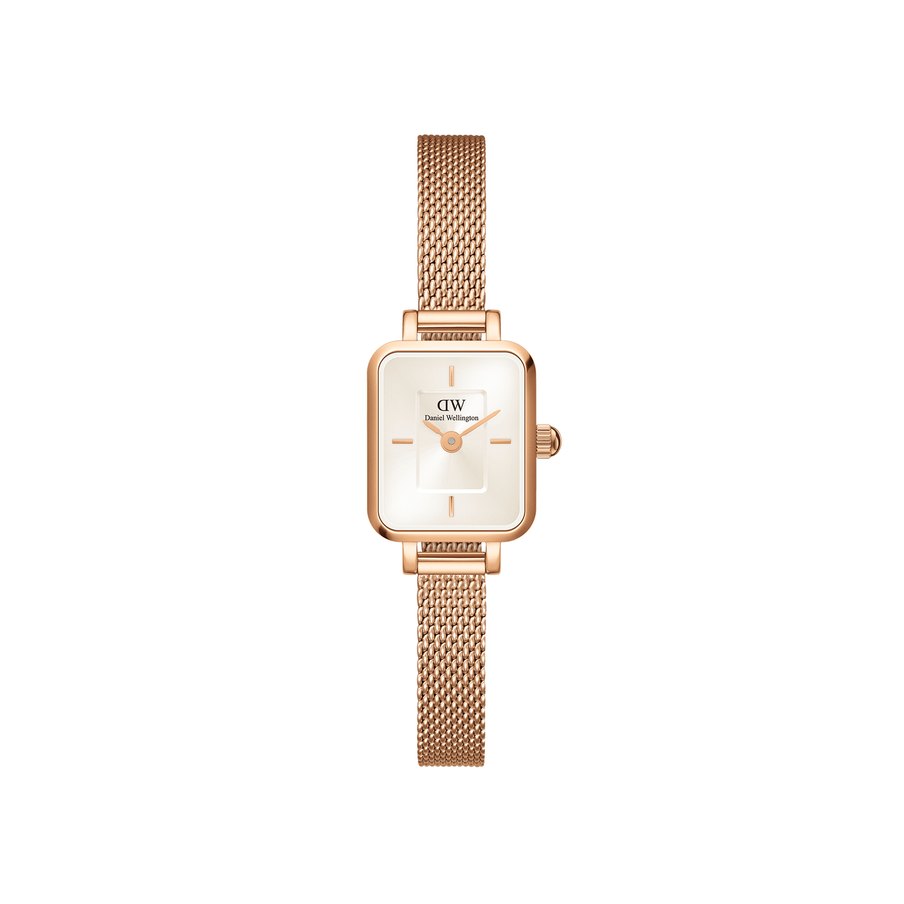 Daniel Wellington Quadro Mini Melrose Champagne Watch