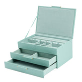 Wolf Sophia Jewellery Box with Drawers Jade 392030