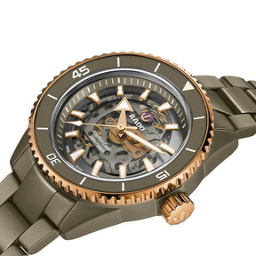 Rado Captain Cook Men's 43mm High-Tech Ceramic Automatic Watch R32 150 162