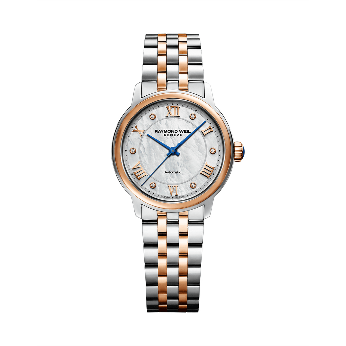 Raymond Weil Maestro 34 mm Watch in MOP Dial