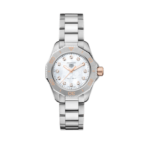 TAG Heuer Aquaracer Women's 30mm Stainless Steel Quartz Watch WBP1450.BA0622 - Wallace Bishop