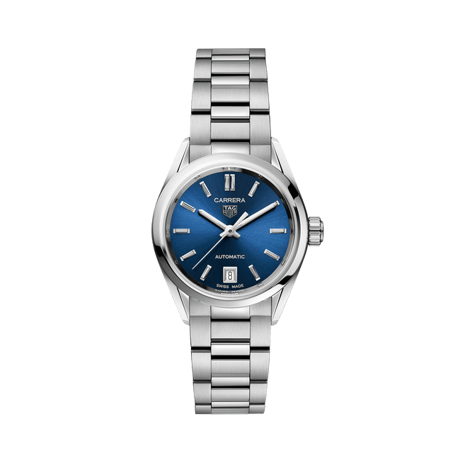 TAG Heuer Carrera Women's 29mm Stainless Steel Automatic Watch WBN2411.BA0621 - Wallace Bishop