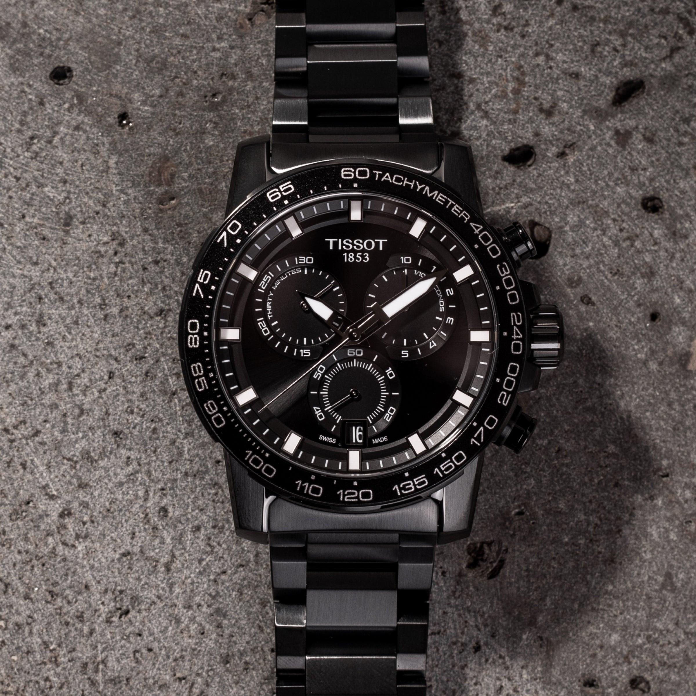 Tissot on sale all black