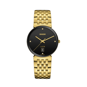 Rado Florence Men's 38mm Gold PVD Quartz Watch R48914703 - Wallace Bishop